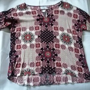 Mandala pattern top.